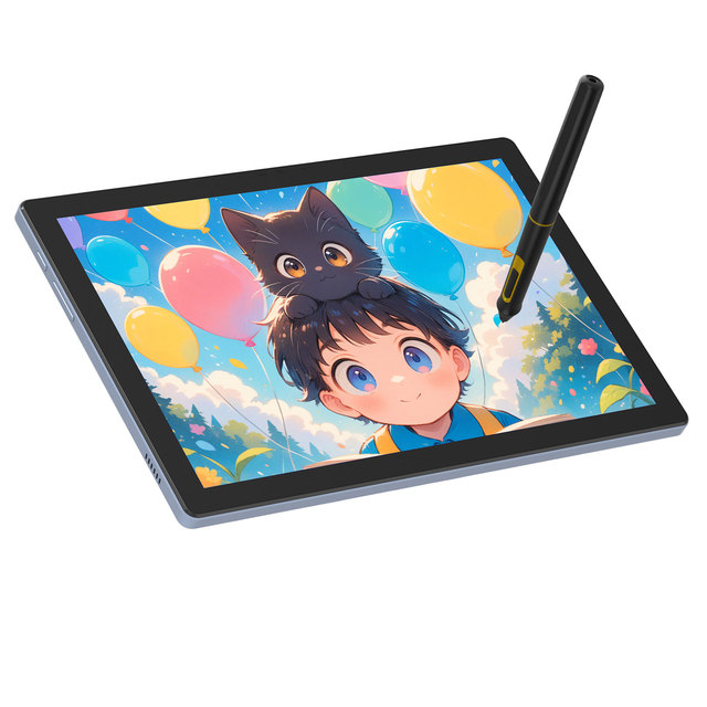 10.1 Inch IPS Screen Display with Finger Touch Anti-glare 16384 Pressure Level BOSTO BT-101A Portable Graphics Drawing Tablet