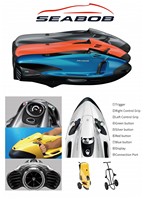 SEABOB Cayago F5SR SCOOTER SOUS-MARIN BLACK LINE ORANGE