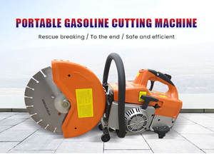 Machine de découpe de routes en béton en gros d'usine Asphalte moteur à essence portable Scie à béton Cutter - Product Image 3