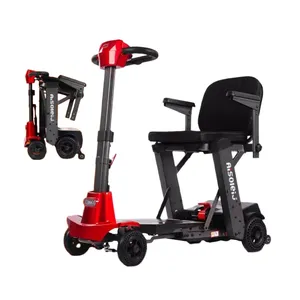 4 Wheels Light Auto Folding Fernbedienung Handicap Mobilität behinderten Roller