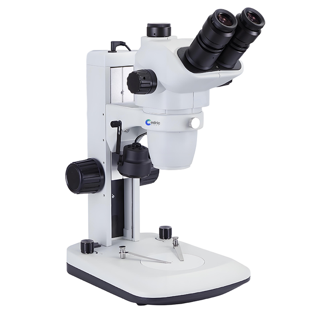 Stereo Microscope Trinocular Observation Stereo Upper and Lower Light Sources Multiple Dissecting Magnification Zoom Microscope