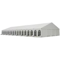 Carpa de Exhibición para Actividades Comerciales al Aire Libre, Carpa Blanca para Almacenamiento Industrial, Logística, Invernadero, Bodas, de Aleación de Aluminio