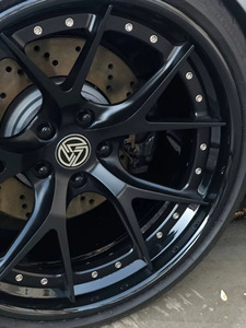 Jantes forgées en deux parties 5x114.3 5x120 5x130, adaptées aux Porsche BMW Mercedes SUV de luxe, jantes en alliage CNC personnalisées - Product Image 4