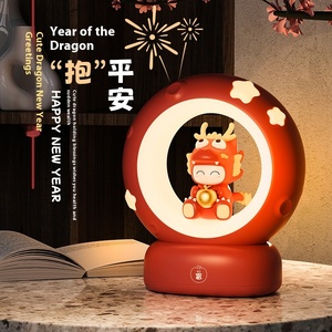 Lampe de Nuit LED Panda en ABS Moderne avec Étoiles de Lune et Xiao Mao Ornements Tactile pour Cadeau d'Anniversaire pour Fille - Product Image 4