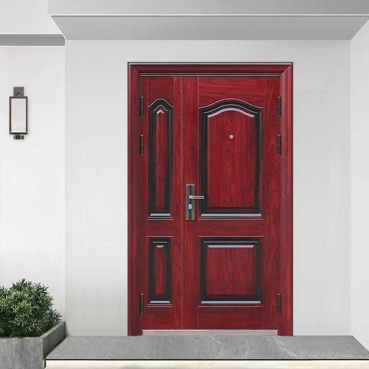 Factory Secure Entry Exterior Door Modern Main Door with Waterproof