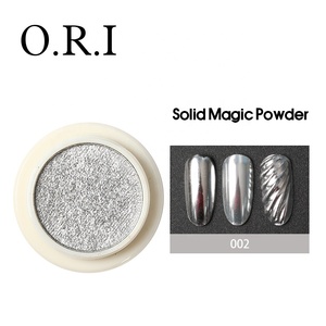 Poudre à <span class=keywords><strong>ongles</strong></span> effet miroir magique solide, pigment holographique chromé à ondulations aquatiques, paillettes non volantes, ensemble complet pour nail art et bijoux - Product Image 4