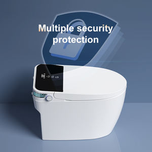 Toilette Intelligente Automatique en Céramique de Qualité Supérieure, Montée au Sol, avec Affichage LED HD, Télécommande Intelligente et <span class=keywords><strong>Prix</strong></span> Abordable - Product Image 2