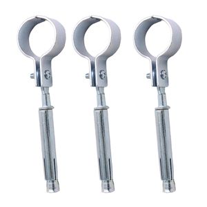 Collier de serrage étendu en acier au carbone galvanisé pour tuyaux d'eau et de gaz, avec boulon d'expansion, G1/2 G3/4 G1-1/4 G1-1/2 - Product Image 2