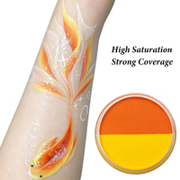 Peinture pour le visage et le corps à base d'eau OEM 30g, couleur de haute qualité pour les fournitures de peinture corporelle