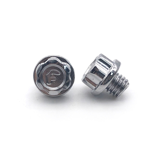 Custom Oem Odm M6 M7 M8 Colorido Rim Wheel Hub Spline Tornillos 12 Puntos Brida Perno para Motor - Product Image 6