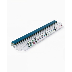 Fichas de Mahjong Americanas, 160 Piezas de Plástico con Diseño Azul Intenso, Ideales para Regalo - Product Image 5