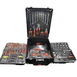 Professionnel 214 pièces maison bricolage et <span class=keywords><strong>Garage</strong></span> mécanique trousse à outils ensemble <span class=keywords><strong>Auto</strong></span> ensembles dans valise boîte armoire chariot à roulettes - Product Image 1