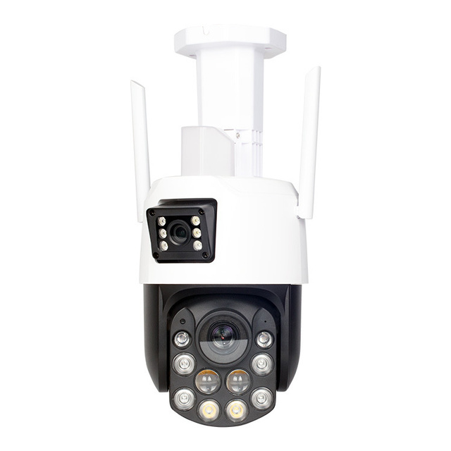 6MP 30X Zoom Human Tracking Network 4G Sim Security CCTV WIFI Icsee Dual Lens Camera