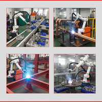 Robot de Soldadura Móvil de 6 Ejes, Sin Programación Compleja, Fácil de Entrenar para Trabajadores, Soldadura Uniforme y Estable