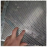 Filtre en maille hexagonale perforée en plastique revêtu de PVC personnalisé