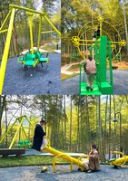 Nouveau parc d'attractions extérieur de conception pour aire de jeux extérieure et parc d'aventure en plein air avec parc aquatique et installation d'amusement en plein air