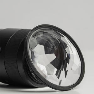 Kamera-Kaleidoskop-Glasprisma-Objektivfilter Prismatischer Effektfilter für Fotografie Vordergrund-Verwischung Film und Fernsehen - Product Image 2