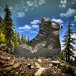 Bottes tactiques montantes pour hommes 2025 avec empeigne en maille, antidérapantes, résistantes aux chocs, pour la <span class=keywords><strong>randonnée</strong></span>, le trekking et les activités de plein air en hiver - Product Image 2