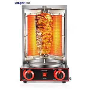 Machine à Kebab Doner à Rotation Automatique Gaz/Électrique, Shawarma Commercial pour Restaurant, Machine à Barbecue Turque à 1, 2, 3, 4 ou 5 Brûleurs - Product Image 4