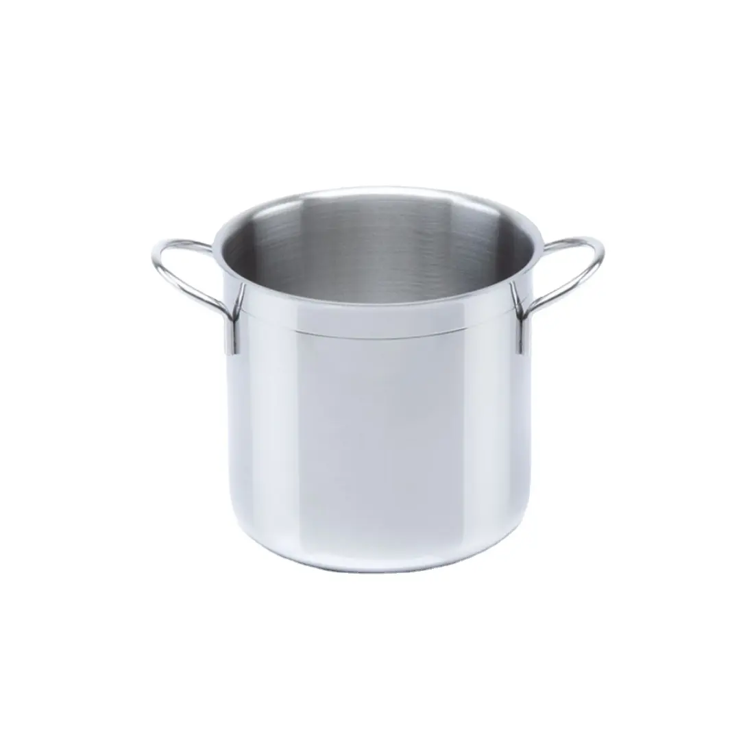 Product Idea 2023 Cooking Pot and Pans Steel Cilindric Stock Pot cm 24 Wire Side-Handles Stainless Steel Eco Origin Cooking Set