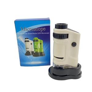 어린이 20-40X 현미경 교육 DIY 장난감 led 조명 조절 현미경 미니 과학 교육 장난감 - Product Image 6