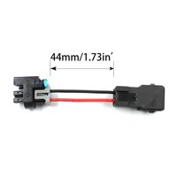 Adaptateur de câblage d'injecteur de carburant, faisceau de câbles en cuivre, connecteurs mâle/femelle PNP, indice de protection IP67, 12V 15A, LQ4 LQ9 4.8L 5.3L 6.0L EV6 LS1
