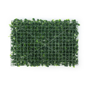 Giá thấp 40*60cm cỏ nhân tạo tường Bảng điều khiển nhân tạo màu xanh lá cây cỏ nhà máy tường để trang trí - Product Image 6