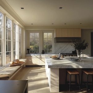 Gabinetes de Cocina Modulares al por Mayor, Personalizados, para Proyectos, en Paquetes para Apartamentos, de <span class=keywords><strong>Madera</strong></span> Contrachapada Grado E0 y E1, Listos para Armar - Product Image 4