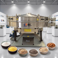 Großkapazitäts-Lebensmittelqualität Kreissiebmaschine für Stärke- und Zuckersiebung, Hochpräzise 380V Industrieanwendung