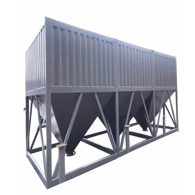 Hot Sale Horizontal Cement Silo 100 Ton Cement Silo Price Cement Silo for Concrete Batching Plant