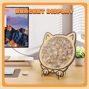 <span class=keywords><strong>Puzzle</strong></span> en <span class=keywords><strong>bois</strong></span> en forme de <span class=keywords><strong>chat</strong></span> coloré personnalisé de 135 pièces, <span class=keywords><strong>puzzle</strong></span> en <span class=keywords><strong>bois</strong></span> en forme de <span class=keywords><strong>chat</strong></span>, <span class=keywords><strong>puzzle</strong></span> en <span class=keywords><strong>bois</strong></span> en forme d'animal, cadeaux créatifs - Product Image 6