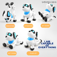 Trend ürünleri 2025 yeni gelenler çocuklar Rc oyuncaklar akıllı ses kontrollü Robot akıllı köpek programlama oyuncak satılık