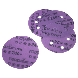 Disque abrasif de 75 mm (3 pouces) OEM/ODM, violet, dureté moyenne, avec support auto-agrippant, pour polissage humide/sec - Product Image 4