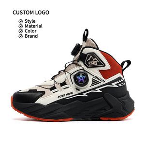 603018 printemps/automne nouveauté chaussures de <span class=keywords><strong>basket</strong></span>-ball pour garçons imperméable anti-dérapant Durable en <span class=keywords><strong>cuir</strong></span> chaussures de sport supérieures pour les enfants - Product Image 3