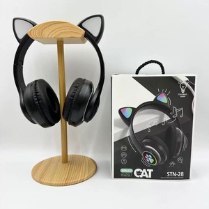 Hot Bán SNT-28 Không Dây Cho Bluetooth Earbuds Thể Thao Hơn Tai Tai Tai Tai Mèo Stereo Âm Nhạc Mic Cho Du Lịch Chơi Game - Product Image 2