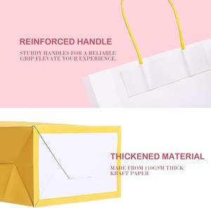 Meilleur prix de gros, sac en papier de luxe, impression personnalisée du logo pour l'emballage des achats en magasin - Product Image 3