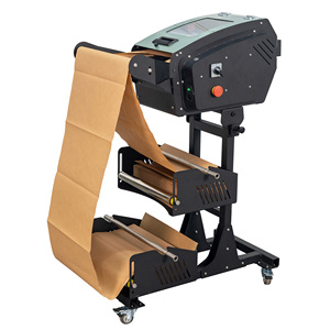 Machine à coussinets en papier kraft, machine de remplissage de vide, solution d'emballage, réduction de l'emballage plastique, NP-EC380, écologique - Product Image 2