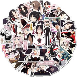 ZY0091C 50/PCS Japanese Anime Stickers Custom Waterproof PVC Sticker logo Luggage for Teen Kid Toys Decal