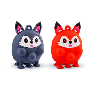 JHT, Juguete Antiestrés de Silicona con Forma de Animal de Dibujos Animados, Bola de Succión 3D para Aliviar el Estrés, Exterminador de Roedores, Gran Venta - Product Image 4