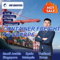 Expédition économique de conteneurs FCL de Chine vers l'Espagne et l'Italie, tarif FCL le moins cher, expédition hebdomadaire, transitaire