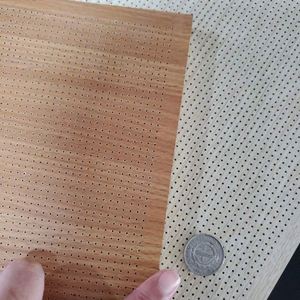 Sonido decorativo de techo y paneles de pared microporoso de madera perforado paneles de pared - Product Image 2