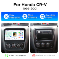 Radio para Auto Junsun con Android 14 para Honda CR-V CRV 1995 1996 1997-2001, Reproductor Multimedia, WiFi, GPS, Pantalla Táctil, Navegación GPS