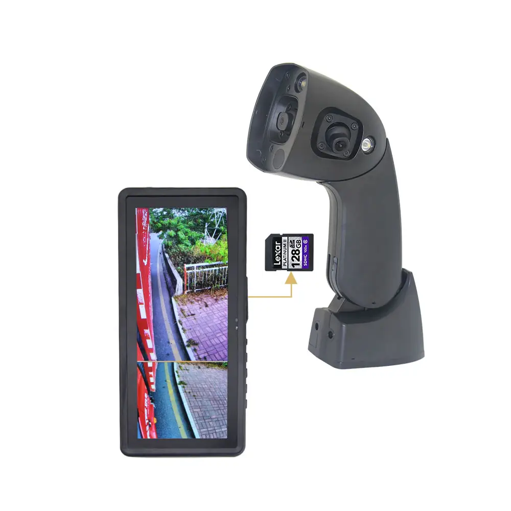 JEAVOX 12.3'' Truck Bus Camera System Replace Outside Mirrors Side View Mirror Monitor System with Dual Lens 1080p Camera