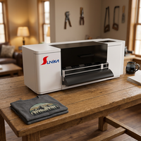 Imprimante DTF Sunika XP600 12 pouces CMYKW entièrement automatique avec découpe automatique, encre blanche, garantie 1 an, contrôle par smartphone