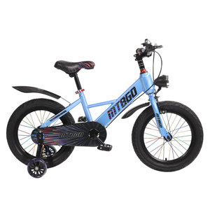 MTBGO Vélo Enfant 12 Pouces Nouveau Style VTT pour Garçons et Filles de 6-8 Ans, Cadre en Acier, Freins, Design Montagne, Certifié CE - Product Image 4