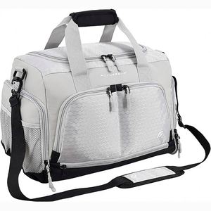 Free Sample Custom Gym <b>Bag</b> <b>with</b> <b>Shoe</b> <b>Compartment</b> & Wet Pocket Duffel Sports Travel <b>Bag</b> Lightweight <b>Weekender</b> <b>Bag</b> for Men & Women - Product Image 3