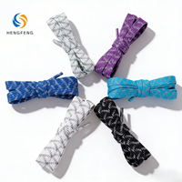 Lacets élastiques réfléchissants de haute qualité à design personnalisé pour baskets décontractées – Sangles élastiques haute résistance de marque