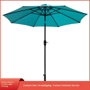 Parasol de plage réglable en hauteur, résistant <span class=keywords><strong>au</strong></span> vent et aux UV, pour pique-niques, piscines, jardins et utilisation sur la plage - Product Image 3