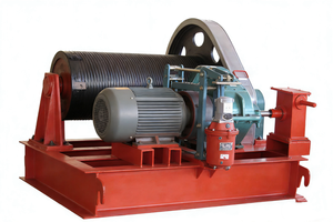 Winch <b>Hoist</b> Sluice Gate Water Conservancy Lifting Device CL-50 1-Year Warranty <b>Engine</b> Gearbox Core 220V 500L/Hour - Product Image 4