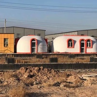 Modèle de maison en dôme EPS WSZ -241, design moderne, matériau EPS, ignifuge, résistant au vent, protection de l'environnement, utilisation hôtelière, 5 ans